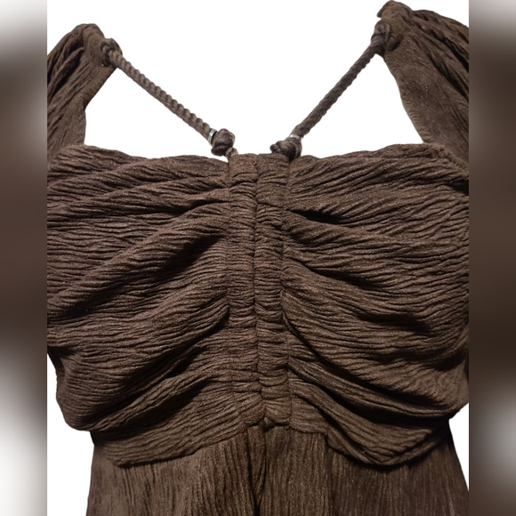 NWT Moon River size M brown top - Picture 2 of 11